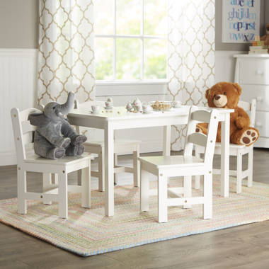 Briyon Kids 5 Piece Play Or Activity Table and Chair Set